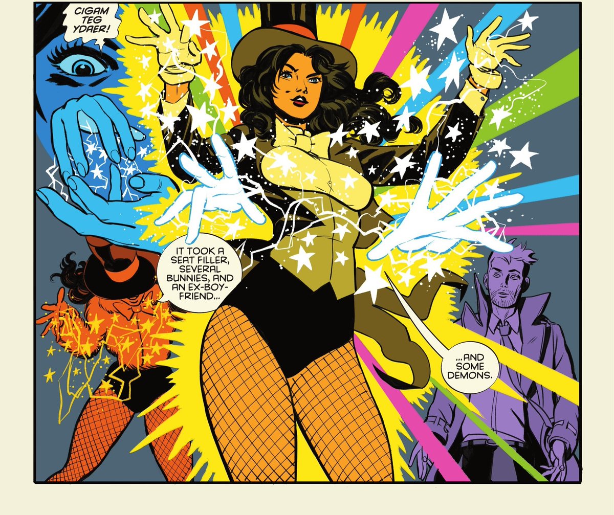 veryfunnyhandle's tweet image. Just read Zatanna Bring Down the House
If you're okay with reading it just for the art, then it's a must-read. Javier Rodriguez brought out his A-game and carried the whole experience. No wonder Absolute Martian Manhunter is as good as it's been so far