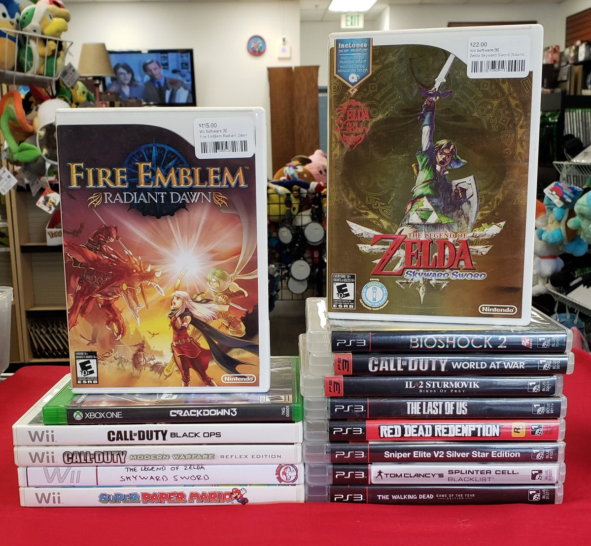 BigRedsRetroGmz's tweet image. We've got a big collection were getting processed. Hope to have it done today or tomorrow. In the meantime, here's a little something to tide you over.
#Nintendo #Wii #NintendoWii #Zelda #FireEmblem #Sony #PS3 #LastOfUs #RedDeadRedemption #PhysicalMedia #RETROGAMING #retrogames