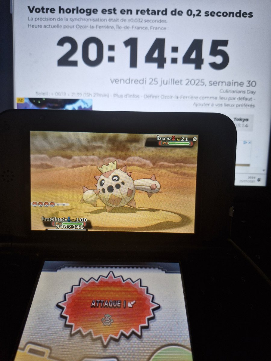 XdmFr's tweet image. Hello, ça phase ? Bah ouai Cacnea shiny en 1999 rencontres
Phase 2 pour Kraknoix
#SHLS10
