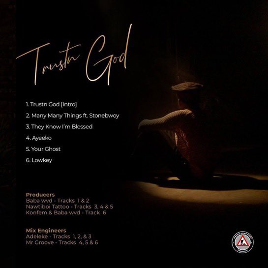 KobbyKyei_'s tweet image. Congratulations, @Camidoh
New Album #TrustnGod is Out Now 🇬🇭🇬🇭🇬🇭🇬🇭
rainlabs.lnk.to/TrustnGod