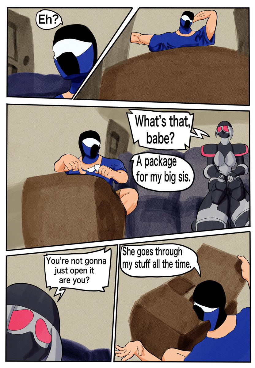BucketMatteo's tweet image. Slugface must learn a very important lesson: do not go through your family’s packages, something Buckette also has to learn