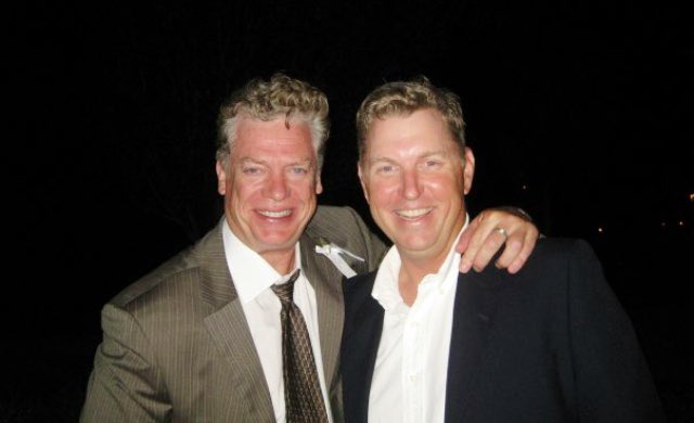 Just ran across this gem—me and @ShooterMcGavin_ back in the glory days. Long before he lost the gold jacket to that damn Happy Gilmore. Simpler times, better hair, fewer putts! 🐐🏌️‍♂️💼 #ShooterStillGotIt #GoldJacketVibes #90sGolfLegend #happygilmore2