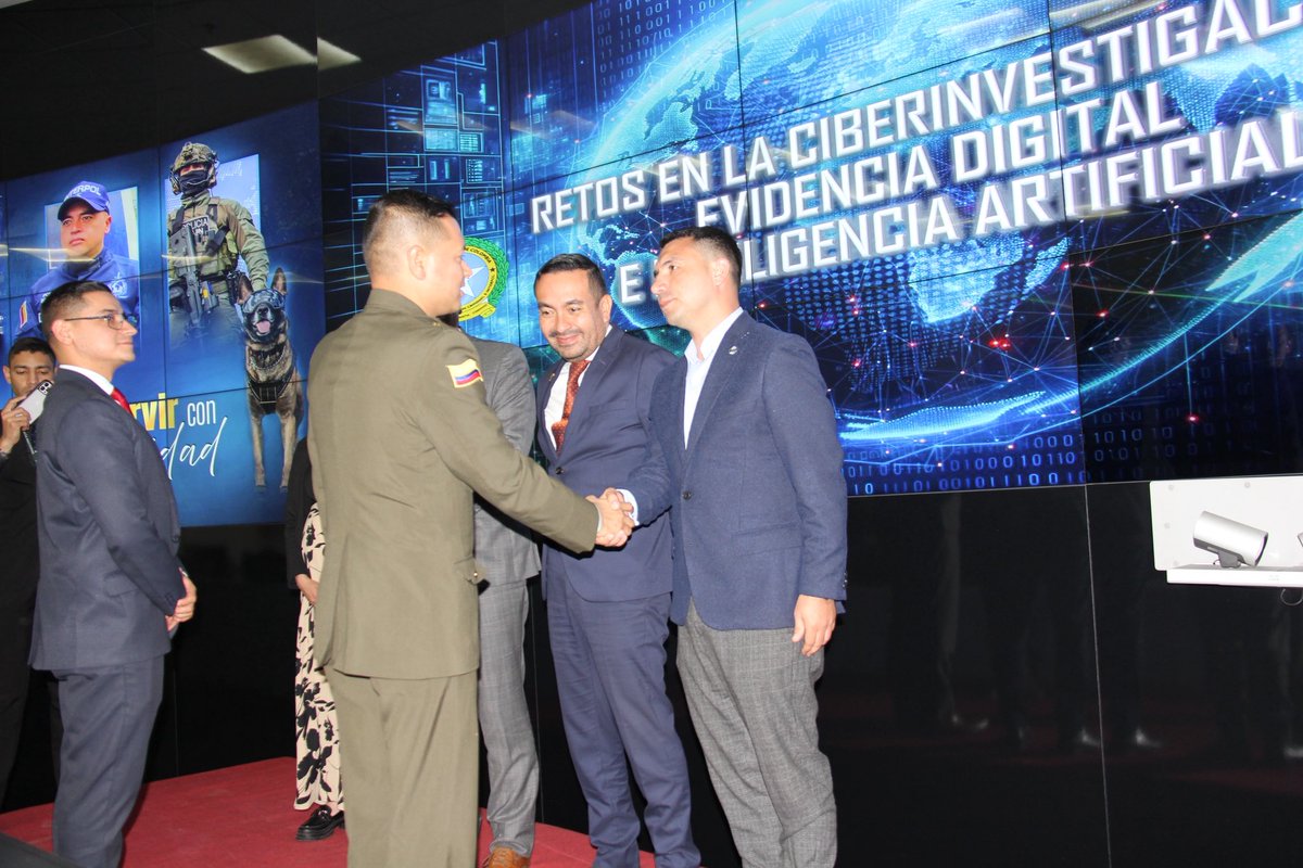 UIDforensic's tweet image. Conversatorio: Retos en la Ciberinvestigación, Evidencia Digital e Inteligencia Artificial
En el marco de los 72 años de la DIJIN, tuvimos el honor de participar en este espacio de análisis y reflexión sobre los desafíos actuales que enfrenta Colombia en el ciberespacio.
#UID