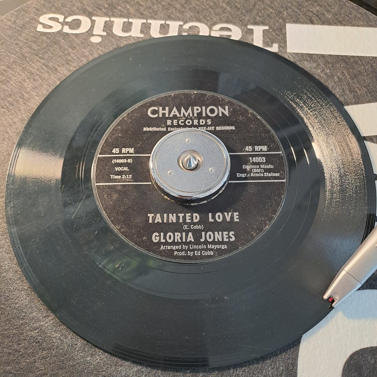TheHouseof08's tweet image. GLORIA JONES - TAINTED LOVE
"Sometimes I feel I've got to
Run away, I've got to
Get away from the pain you drive into the heart of me"
Excellent soul dancer of a record.
Famously covered by Soft Cell.
@softcellhq