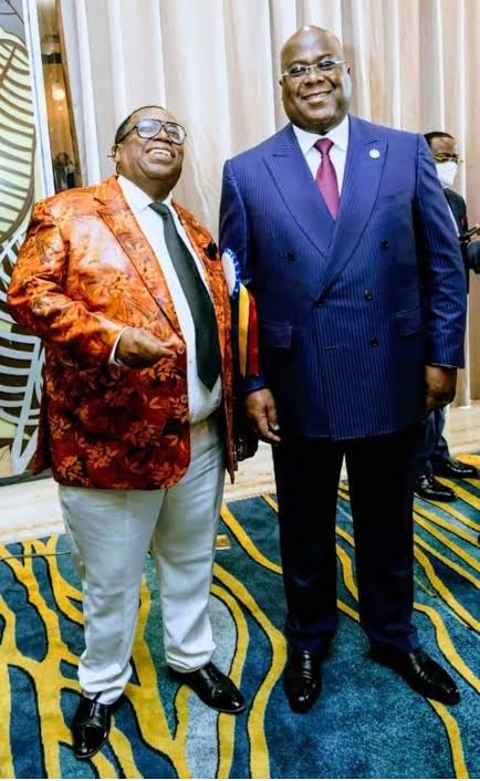 RDC_Times's tweet image. Le député national Honoraire LÉON NEMBALEMBA dit PAPA MOLIÈRE @nembalembaleon est accusé d'être en contact avec le coordonnateur de l'@afcongo Mr. @CNangaa (source parquet de GOMBE) .