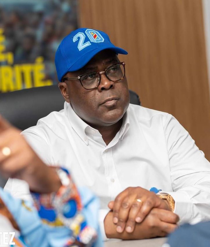 Chadrack Luboya ✌🏽❤️🇨🇩 (@luboyachadrack) on Twitter photo 🇨🇩 Pas de crise interne au pays. Nous avons un président élu <a href="/fatshi13/">Félix A. Tshisekedi</a> unanimement à 73%, un parlement, un sénat, un gouvernement qui siège chaque vendredi, 26 assemblées provinciales et 26 gouverneurs élus.
Les rebelles et traîtres cherchent un dialogue- blanchisserie ! 🇨🇩 Pas de crise interne au pays. Nous avons un président élu <a href="/fatshi13/">Félix A. Tshisekedi</a> unanimement à 73%, un parlement, un sénat, un gouvernement qui siège chaque vendredi, 26 assemblées provinciales et 26 gouverneurs élus.
Les rebelles et traîtres cherchent un dialogue- blanchisserie !