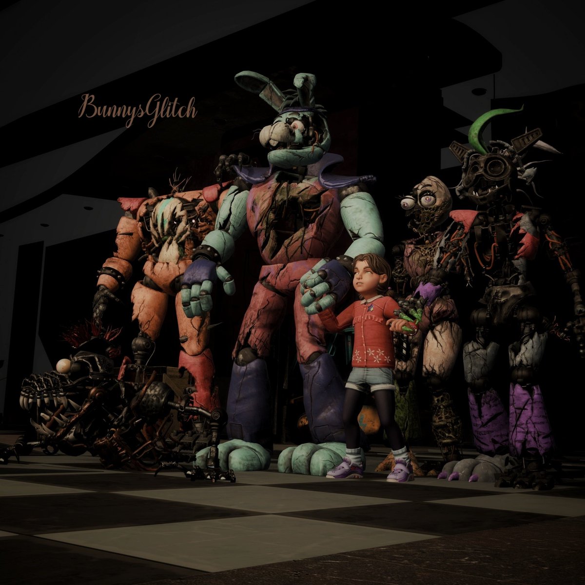 They are ALL saved... 
❤️❤️❤️

Models: DravenJV01 
Map: Fredmilk