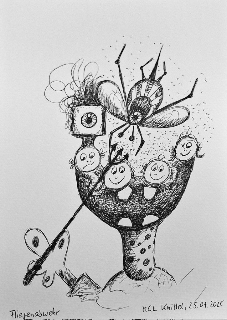 LLettink's tweet image. Fliegenabwehr. 

#fliegenabwehr #art #artbrut #kunst #Künstler #seelenart #Tagesstätte #München