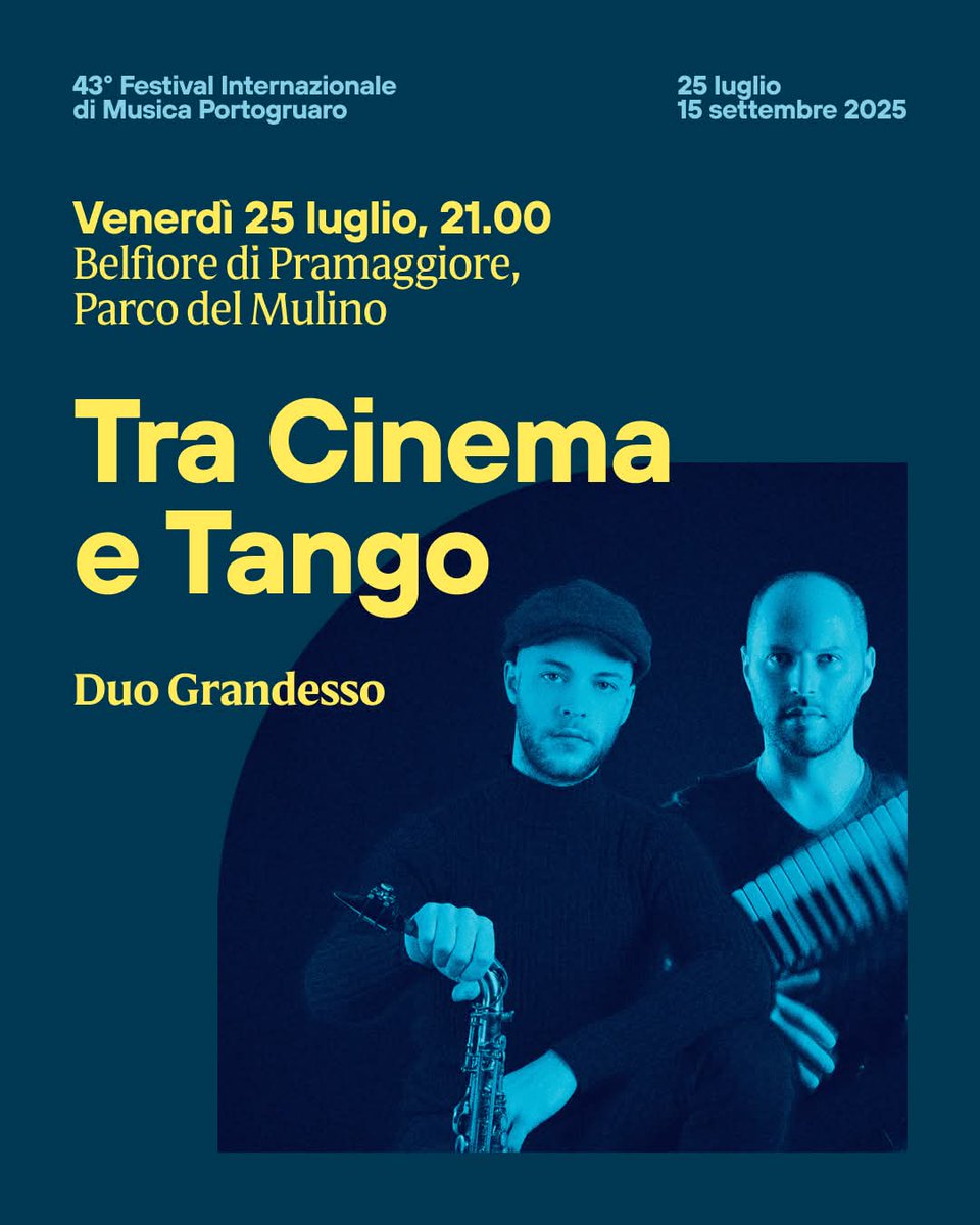 Belfiore di Pramaggiore (VE) 
Parco del Mulino

✨🎶💫💃💫🎶✨

Damiano Grandesso 🎷
Marcello Grandesso 🪗
.