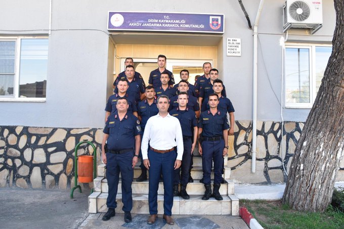 Akköy Jandarma Karakol Komutanı Faruk Temiz ile Görüşme