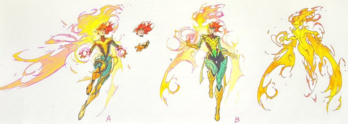 X0X_LEAK's tweet image. Phoenix Concept Art!

#MarvelRivals #SDCC2025