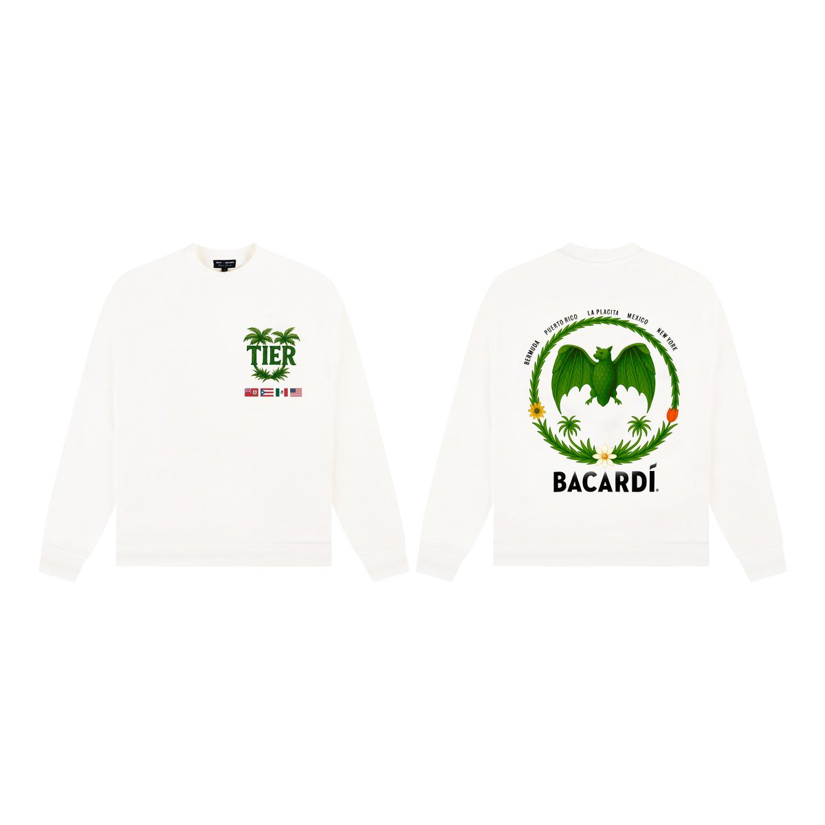 shoptier's tweet image. TIER x BACARDÍ: Rooted in Rhythm capsule collection is here! Now available exclusively online at shoptier.nyc 🏝️💃🏽🎶🦇🗽
Co-Designed by Reyna Noriega.
shoptier.nyc/collections/ne…