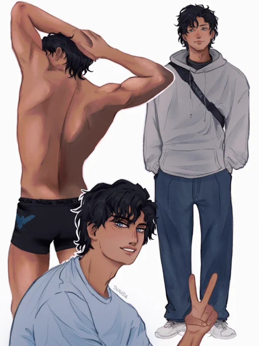 blue coded characters really do it for me #dickgrayson #nightwing #dccomics