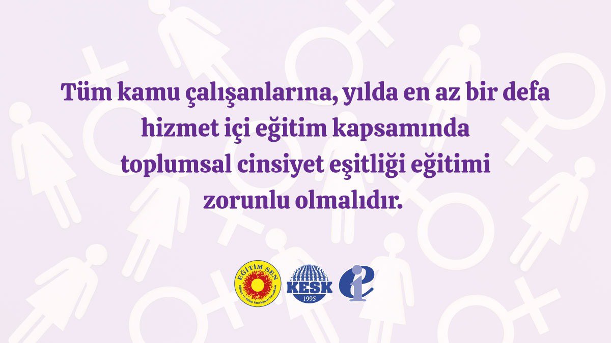 yardimsimge's tweet image. 🟣Kadın taleplerinin  görüşülmediği, cinsiyet eşitliğini sağlama gündemi olmayan,grev hakkına yer vermeyen hiç  bir toplu iş sözleşmesini TANIMADIK  TANIMAYACAĞIZ!

📢Tüm kadınları haklarımıza sahip çıkmaya birlikte mücadeleye çağırıyoruz!

#ArtıkYeterGeçinemiyoruz