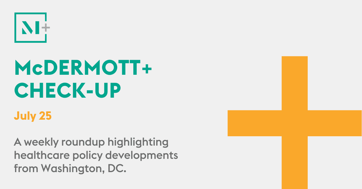 The #healthpolicy news of the week:

&gt;CBO says OBBBA will increase the uninsurance rate by 10 million individuals
&gt;Bipartisan lawmakers call for organ transplant system reforms
&gt;Trump unveils AI action plan &amp; signs executive orders

Read more here: mcdermott.shp.so/l/omBtXa