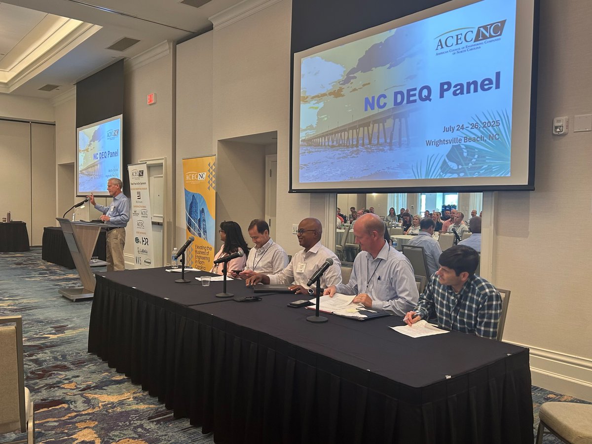 N.C. DEQ (@ncdeq) on Twitter photo DEQ <a href="/SecReidWilson/">Secretary Reid Wilson</a> spoke at the ACECNC conference, highlighting DEQās work to protect public health, modernize permitting, invest in clean water, and grow NCās economy.
āProtecting our environment and boosting our economy go hand in hand.ā š DEQ <a href="/SecReidWilson/">Secretary Reid Wilson</a> spoke at the ACECNC conference, highlighting DEQās work to protect public health, modernize permitting, invest in clean water, and grow NCās economy.
āProtecting our environment and boosting our economy go hand in hand.ā š