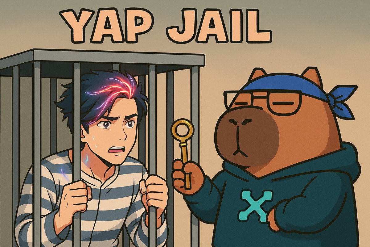 fabsverseNFT's tweet image. Surprise, surprise…
“Yap Jail doesn’t exist.”
Confirmed by @Punk9277 on today’s episode of The Wale Show by @waleswoosh & @shivst3r
There’s no shadowban.
There’s no penalty for quote-posting yourself.
There’s no restriction system behind the scenes.
It’s just a “meme” the…