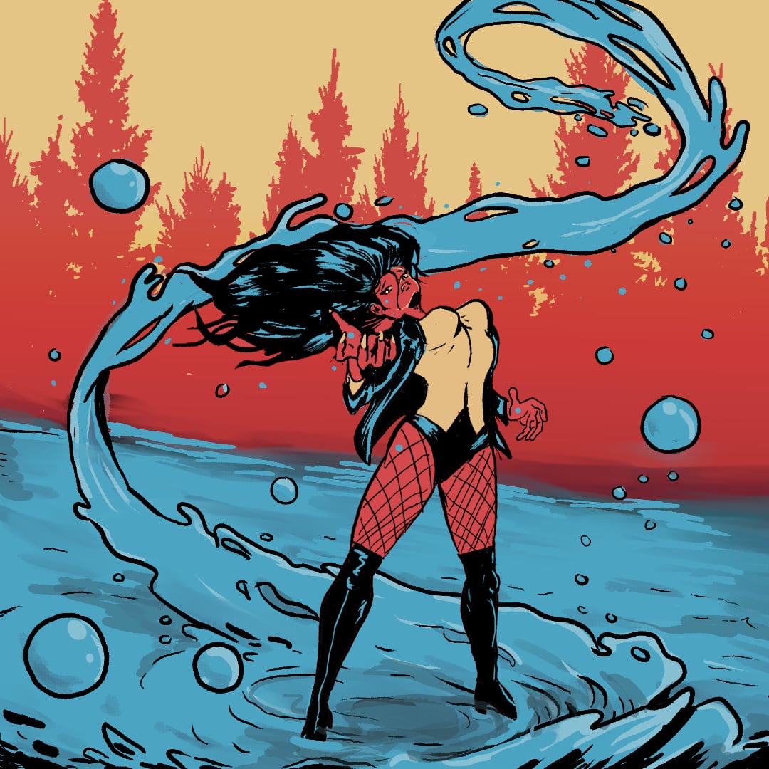 multisiffi's tweet image. Zatanna inspired by Javier Rodriguez been a long time i made art #dccomics