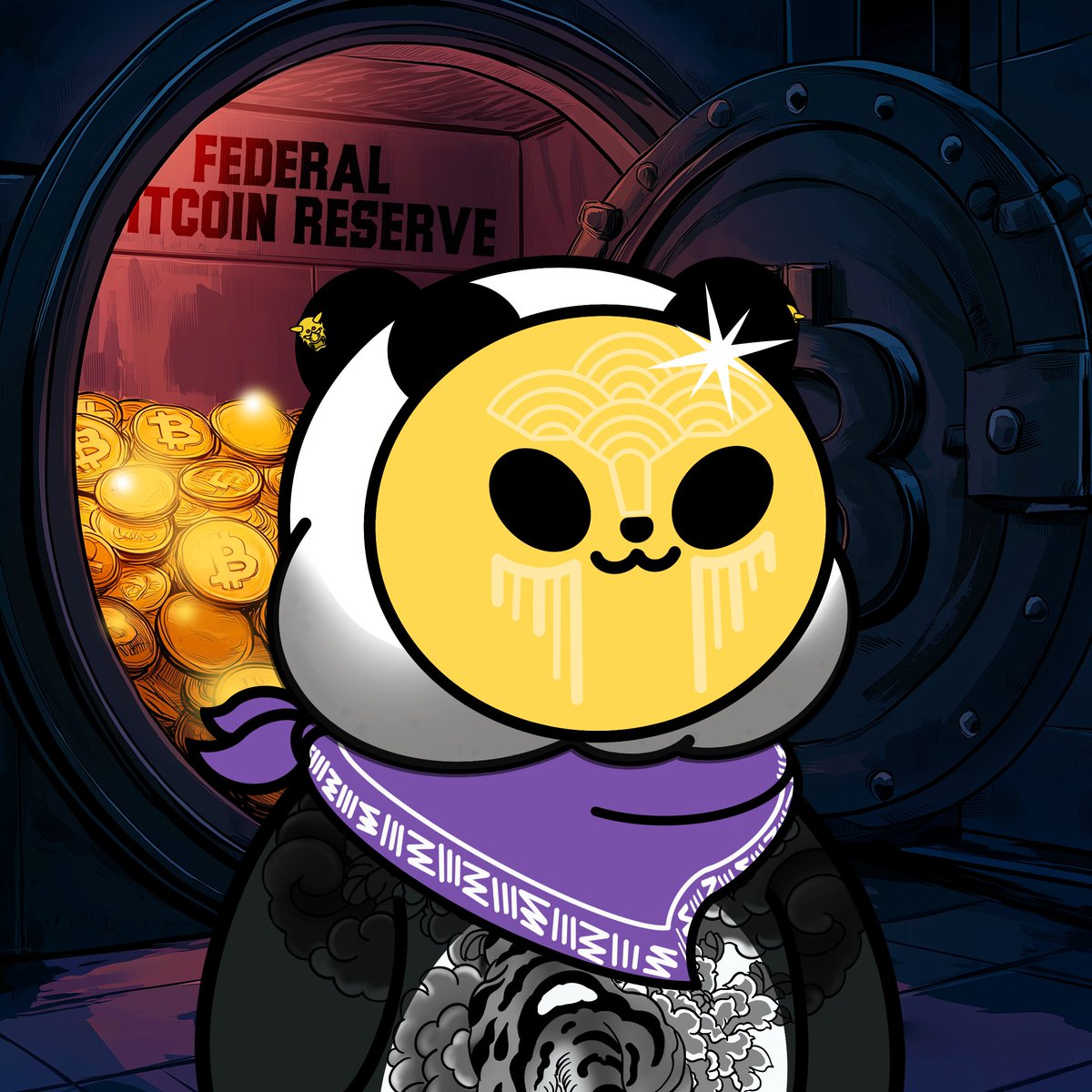 KanpaiUpdates's tweet image. Kanpai Panda #9671 was just updated