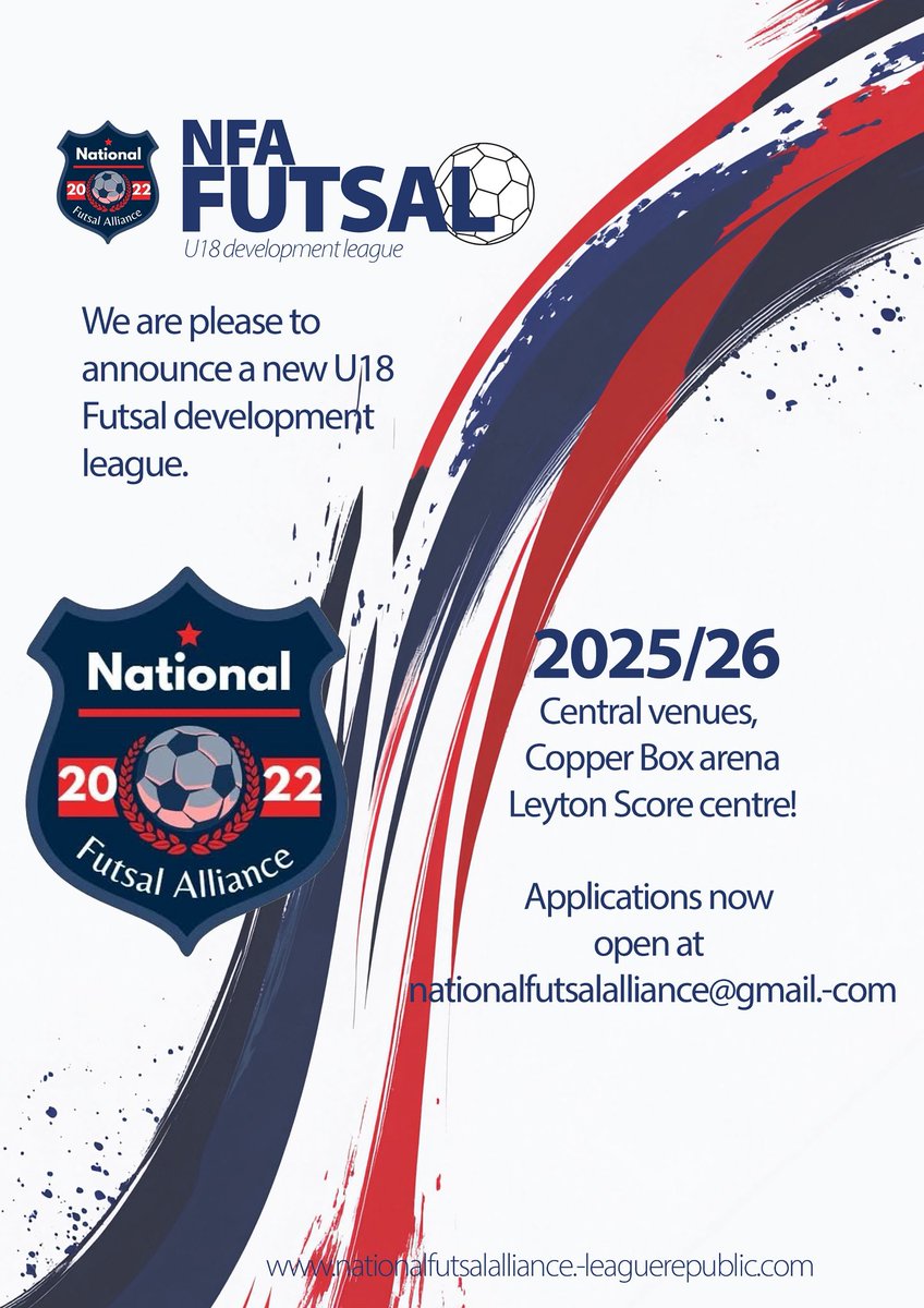 National Futsal Alliance (@futsal_alliance) on Twitter photo 