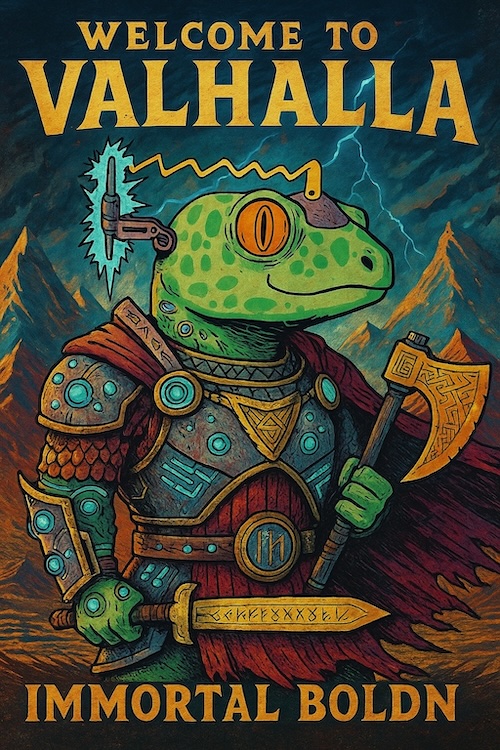 How many projects can you think of where people willingly send an NFT worth at least 1k+ on some journey forever, knowing they'll never be able to sell it? 

I can think of one.