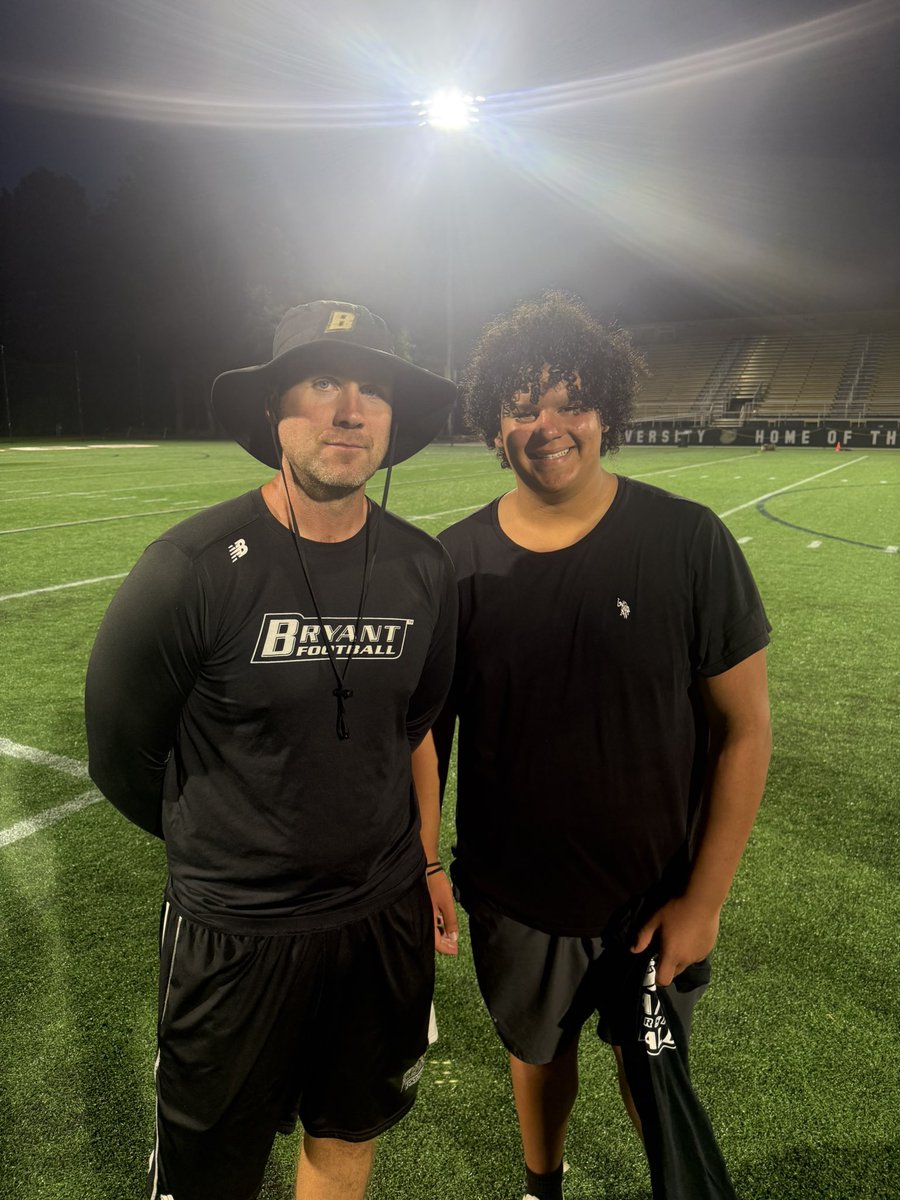 Giovanni Pires (@giovanni_ap1) on Twitter photo Had A Great Time At The Bryant Camp. Went 6-1 In One On Ones. Thank You Coaches For Helping And Getting Me Better
<a href="/SMH_SpartansFB/">St. Mary’s Spartans Football</a> <a href="/NE6FB_Recruits/">NE-Recruits</a> <a href="/BryantUFootball/">Bryant Football</a> <a href="/Coach_McKaig/">Coach McKaig</a> <a href="/CMerrittMT/">Chris Merritt</a> Had A Great Time At The Bryant Camp. Went 6-1 In One On Ones. Thank You Coaches For Helping And Getting Me Better
<a href="/SMH_SpartansFB/">St. Mary’s Spartans Football</a> <a href="/NE6FB_Recruits/">NE-Recruits</a> <a href="/BryantUFootball/">Bryant Football</a> <a href="/Coach_McKaig/">Coach McKaig</a> <a href="/CMerrittMT/">Chris Merritt</a>