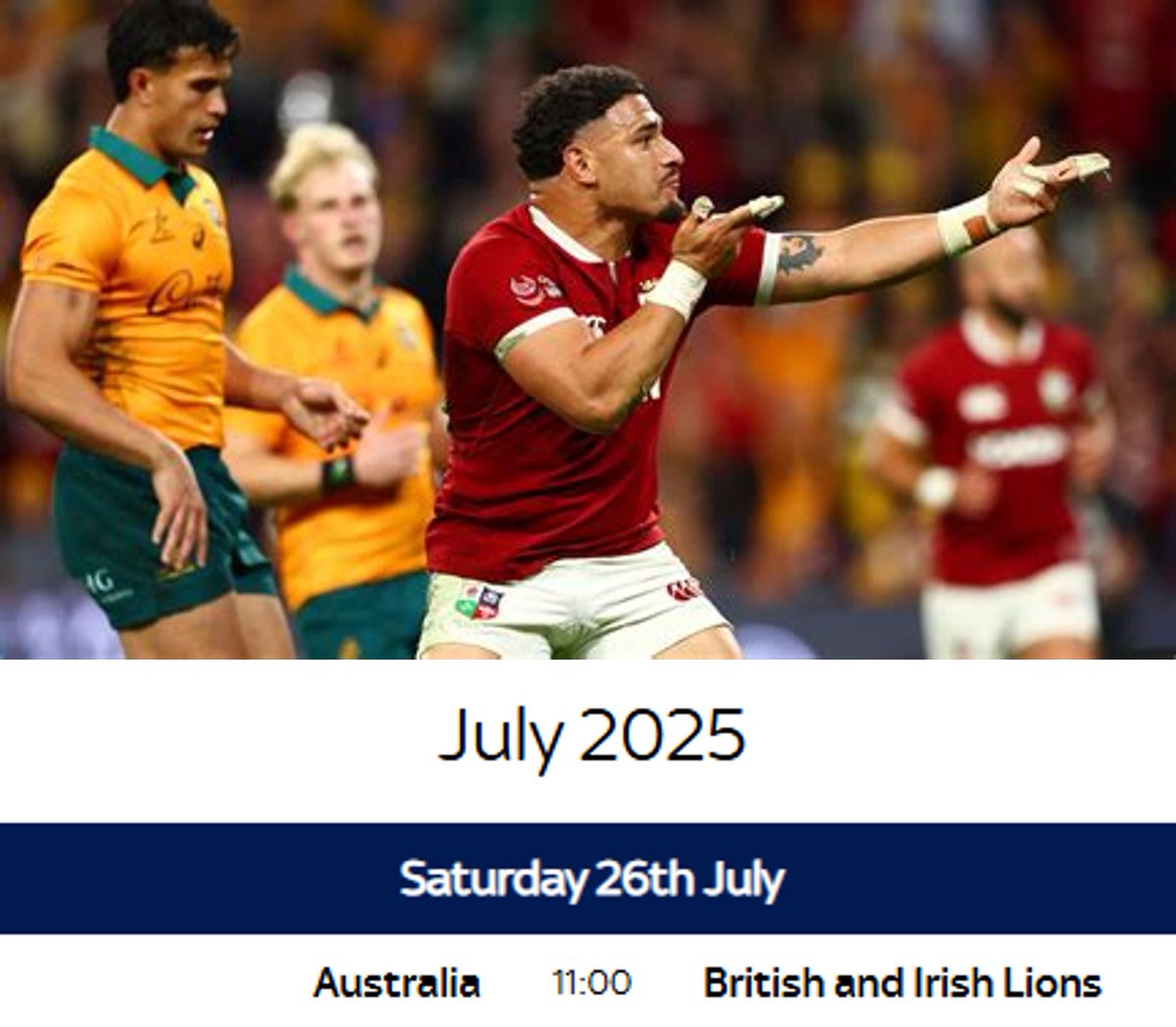 Serving and Veteran members, do you have plans for tomorrow? The Lions vs the Aussies will be on the giant screen in the bar, tomorrow (26th), KO is 1100 . UJC Ale is just £3.65 a pint and there's a lovely bar menu if you think you feel peckish. Join is if you can!