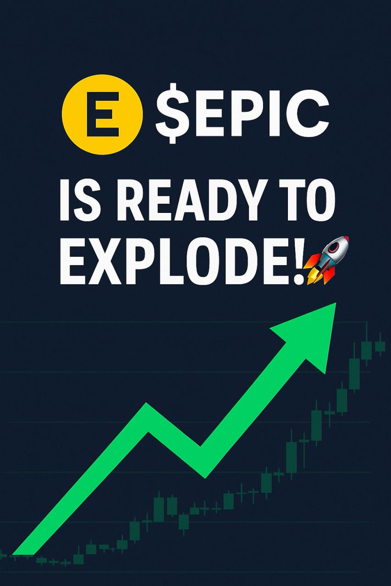 MasonWilde22406's tweet photo. ๐ $EPIC | Ready to EXPLODE
Breakout confirmed ๐
Now testing $2.28 โ Targets: $2.80 & $3.15 ๐ฏ
Support: $1.80 ๐ช
Volume ๐ | Momentum โก
Bullish setup + strong fundamentals ๐ง
Altcoin season is ON. Donโt blink ๐
#EPIC #AltcoinSeason #CryptoBreakout #BullishMove https://t.co/ksEy9iBqXR