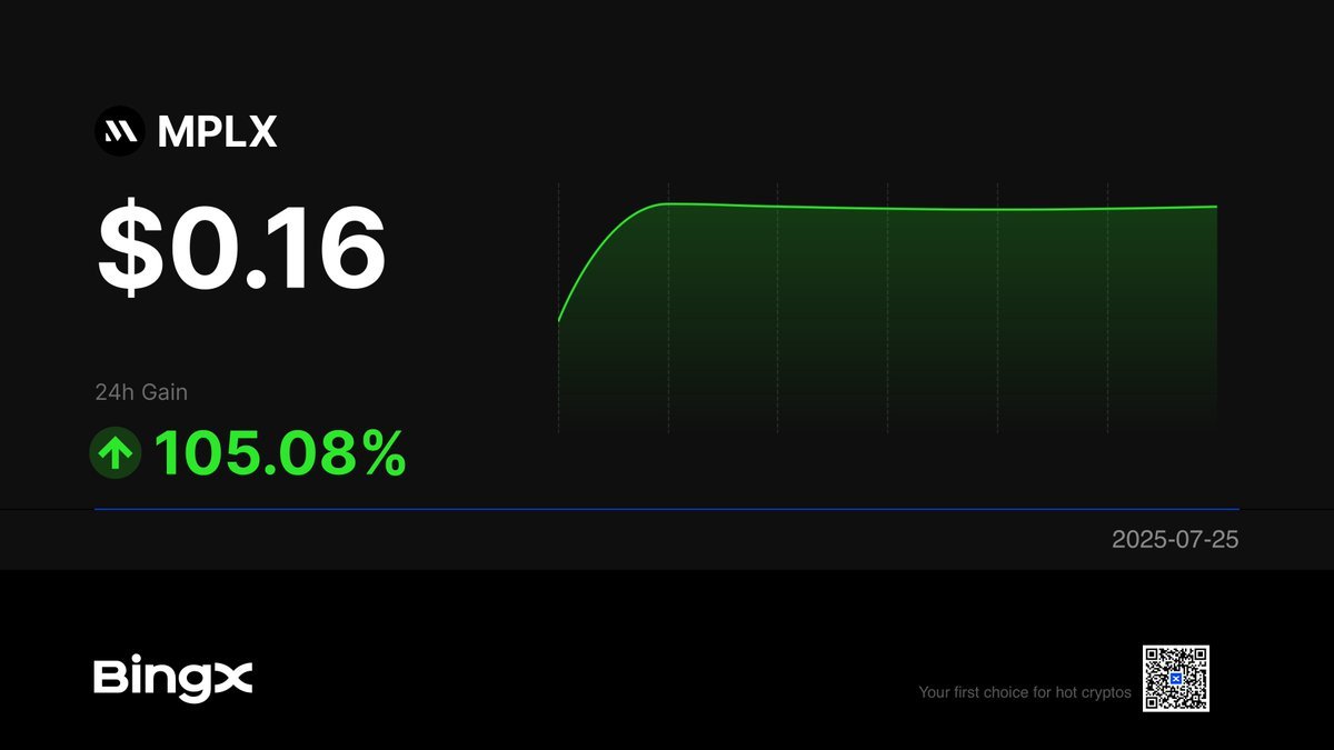 Nhận ngay $15 $MPLX chỉ với vài bước đơn giản!
Anh em đừng bỏ qua nha!

Airdrop cực ngon từ #Metaplex – giao thức NFT mạnh nhất hệ Solana, nơi đã tạo ra 881 triệu tài sản số với volume hơn 9.7 tỷ USD 🧨

✅ Cách tham gia:
1️⃣ Quote bài viết