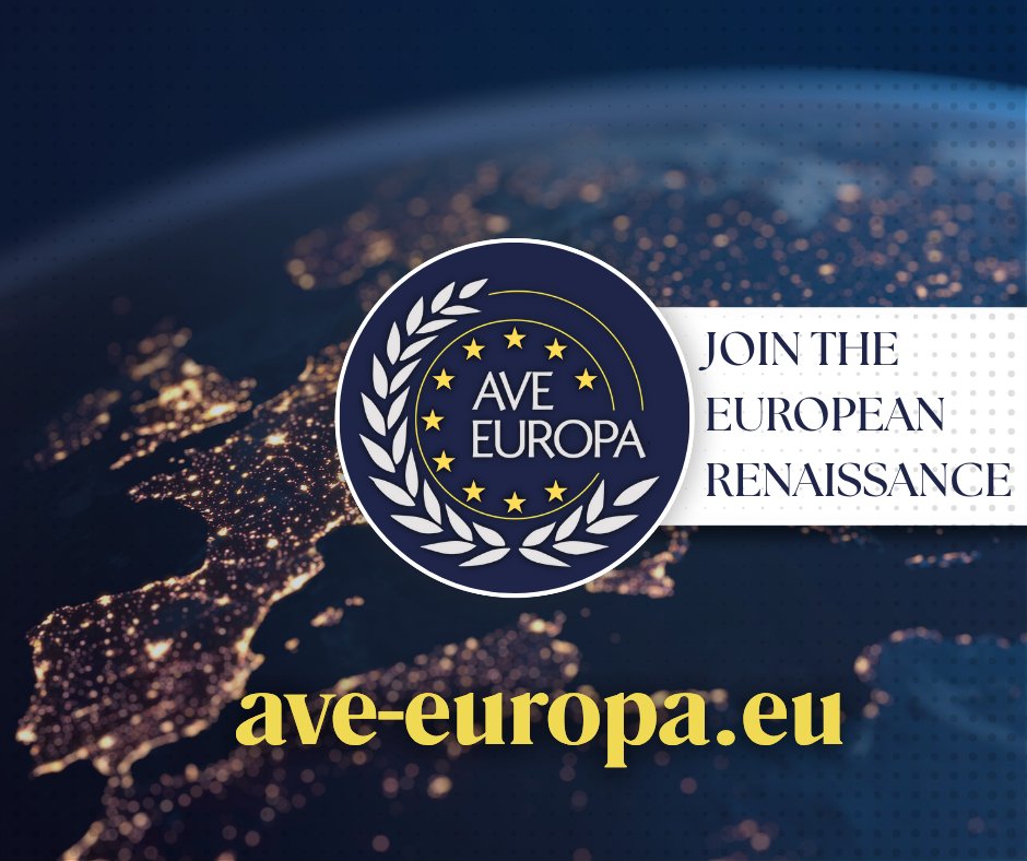AveEuropae's tweet image. Ave Europa is a pan-European political start-up seeking to unite European civilisation.

We want to build the Europe of tomorrow.

If you want to know who we are, check out our website:  

ave-europa.eu 

And especially our Charter:

ave-europa.eu/charter/

Join us!