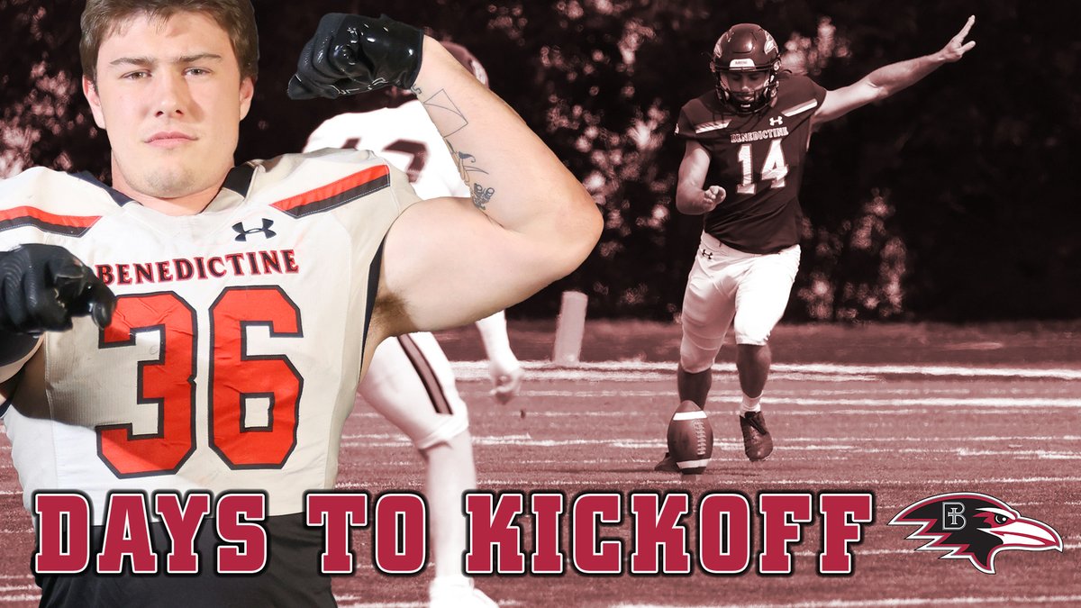 Raven Athletics (@ravenathletics) on Twitter photo Kickoff from Larry Wilcox Stadium is just around the corner! Get your 2025 <a href="/RavenFootballBC/">Benedictine Football</a> tickets today. Don't miss out on 6 regular-season home games on campus this season | events.hometownticketing.com/boxoffice/bene… #UnleashGreatness #TheRightWaytoPlay Kickoff from Larry Wilcox Stadium is just around the corner! Get your 2025 <a href="/RavenFootballBC/">Benedictine Football</a> tickets today. Don't miss out on 6 regular-season home games on campus this season | events.hometownticketing.com/boxoffice/bene… #UnleashGreatness #TheRightWaytoPlay