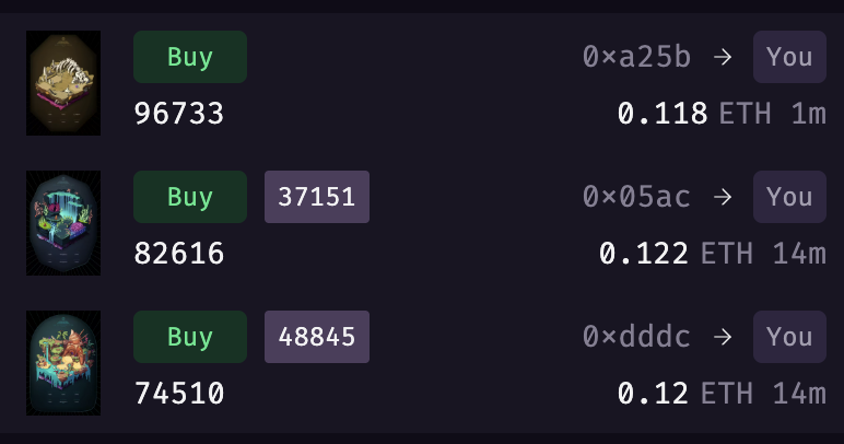 guccheetah's tweet image. Does 3 equal a sweep?!
Anyhow, had to do a little mini sweep in honor of Bubbles while deeds are free. @OthersideMeta