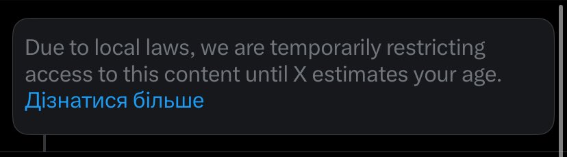 mOoVtUiLvATION's tweet image. twitter suddenly thinks i’m a minor🤨