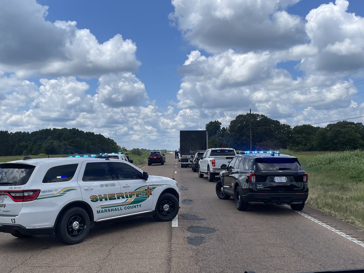 CAUTION: US 72 west in the area of Allen Road, the roadway is blocked due to a two-vehicle crash with injuries. Please use alternative routes while emergency responders work to clear the area.