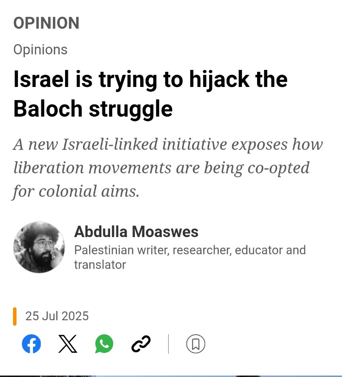 K4anSh3r's tweet image. An interesting op-ed in Al Jazeera by a Palestinian writer. Draw your own conclusions.