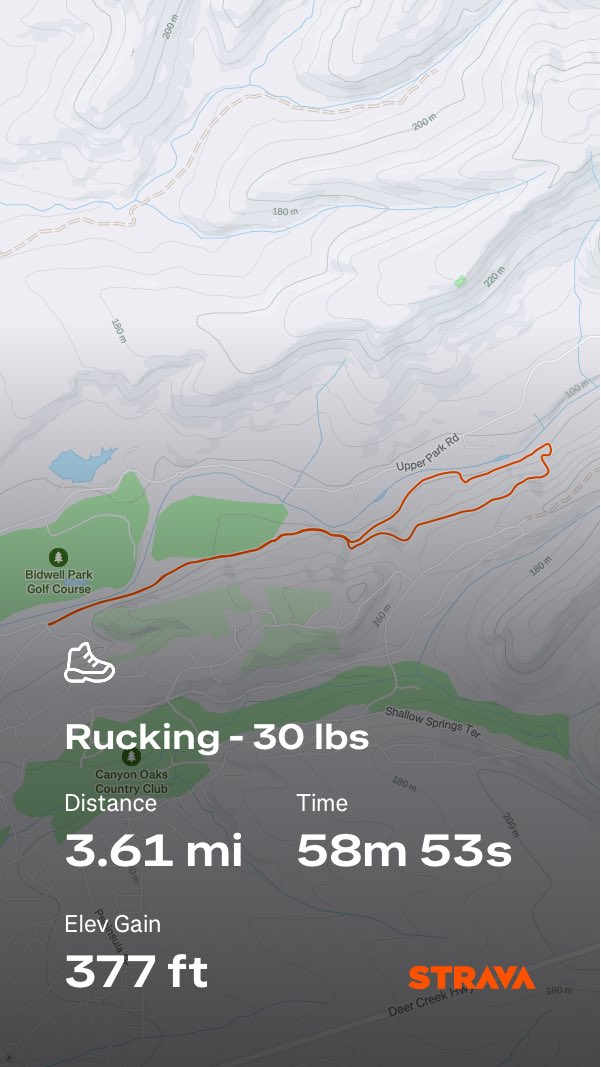 SageOfEchoes's tweet image. Finished the Annie B to South Rim loop in under an hour with a 30 lb weighted vest. 🦾
strava.app.link/zyrEGdsuiVb