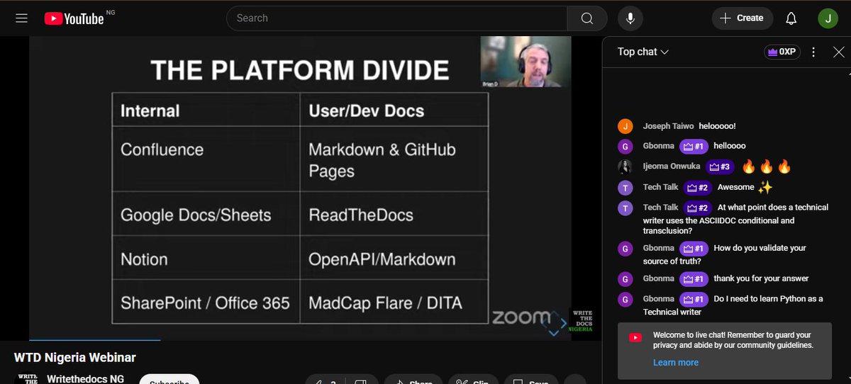 Thank you for joining us! 🙌

What an insightful session! Valuable tips and best practices for creating effective software documentation.

If you missed, no worries, you can catch here: lnkd.in/dTq4xRQD

Let’s keep the conversation going and continue building better docs✨