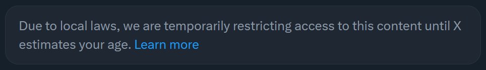 DemoralizedMask's tweet image. ❰✵❱ I CAN'T SEE LEWD POSTS BECAUSE OF THIS BULLSHIT, BUT I CAN STILL SEE THE ONES I POST!
WHAT'S THE POINT OF THAT?!?!?!