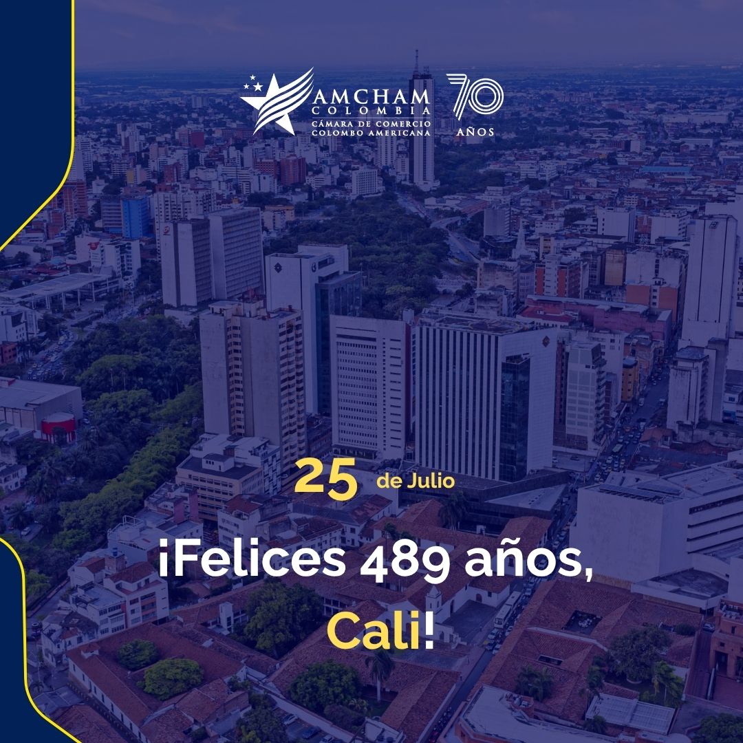 🎉 ¡Cali cumple 489 años! “La Sultana del Valle” es clave para el desarrollo regional y el fortalecimiento de la relación con #EstadosUnidos, gracias a su infraestructura, agroindustria y talento humano.
Turismo, cultura y sabor la convierten en “La Sucursal del Cielo”.