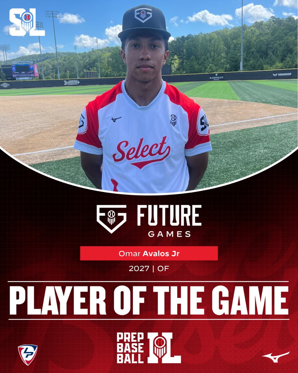Prep Baseball Illinois (@prepbaseballil) on Twitter photo ๐๐๐๐๐ฆ ๐๐๐ฅ๐๐๐ญ ๐๐ฅ๐๐ฒ๐๐ซ ๐จ๐ ๐ญ๐ก๐ ๐๐๐ฆ๐ ๐
Congratulations to OF Omar Avalos (Father McGivney, 2027) who was named MVP of this morning's Select game against North Carolina - going 2-for-2 with a double and playing a lockdown center field!
@PrepBaseball | ๐๐๐๐๐ฆ ๐๐๐ฅ๐๐๐ญ ๐๐ฅ๐๐ฒ๐๐ซ ๐จ๐ ๐ญ๐ก๐ ๐๐๐ฆ๐ ๐
Congratulations to OF Omar Avalos (Father McGivney, 2027) who was named MVP of this morning's Select game against North Carolina - going 2-for-2 with a double and playing a lockdown center field!
@PrepBaseball |