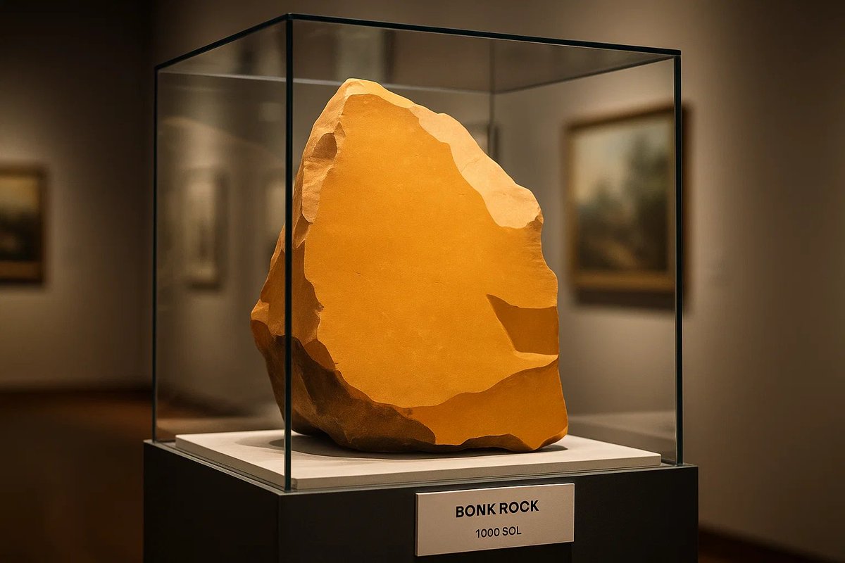 Stackeronsol's tweet image. Name: Bonk Rock
Price: 1000 $SOL
CA: 4QmSW4PeKUJA8U7wMycZtC5cEpMaFQLvTdYzWoVJbonk
Magiceden: magiceden.io/marketplace/bo…
$BROCK