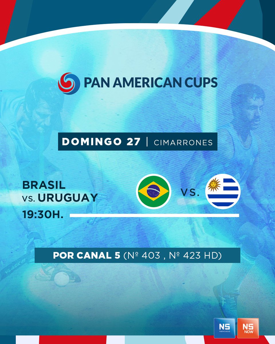 Domingo de alentar a la celeste 🇺🇾, domingo de #PanamericanoDeHockey

Mirá el partido desde tu TV o desde donde estés en NSNOW 📺📱💻