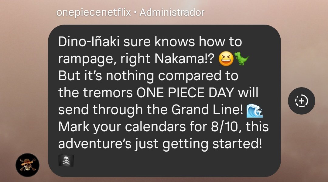 Preparados para o ONE PIECE DAY? O adm garantiu que vem coisa boa por ai! ☠️🏴‍☠️