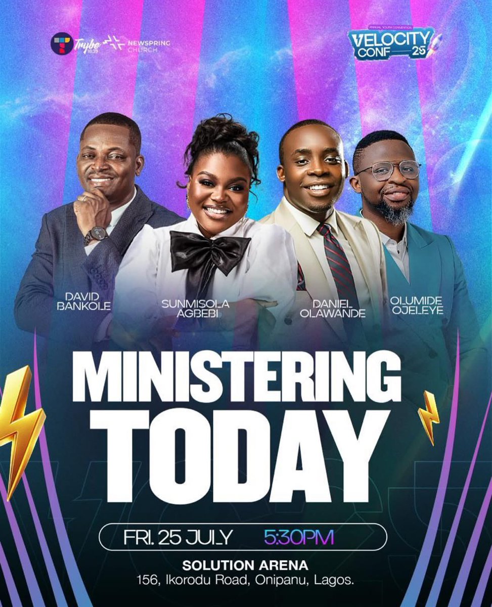 pdanielolawande's tweet image. P. Daniel Olawande is live at Velocity Conference 2025, Newspring Church - HolyGhost Christian Centre, Lagos

youtube.com/live/Dawd6-ey5…