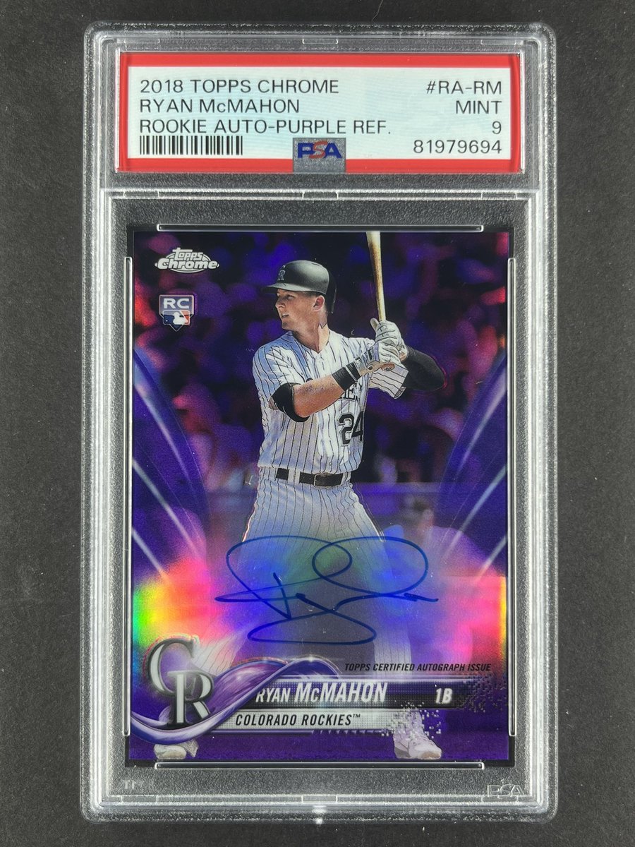 CR_cards's tweet image. One of my favorite Rockies of all time.
Will miss RyMac :(