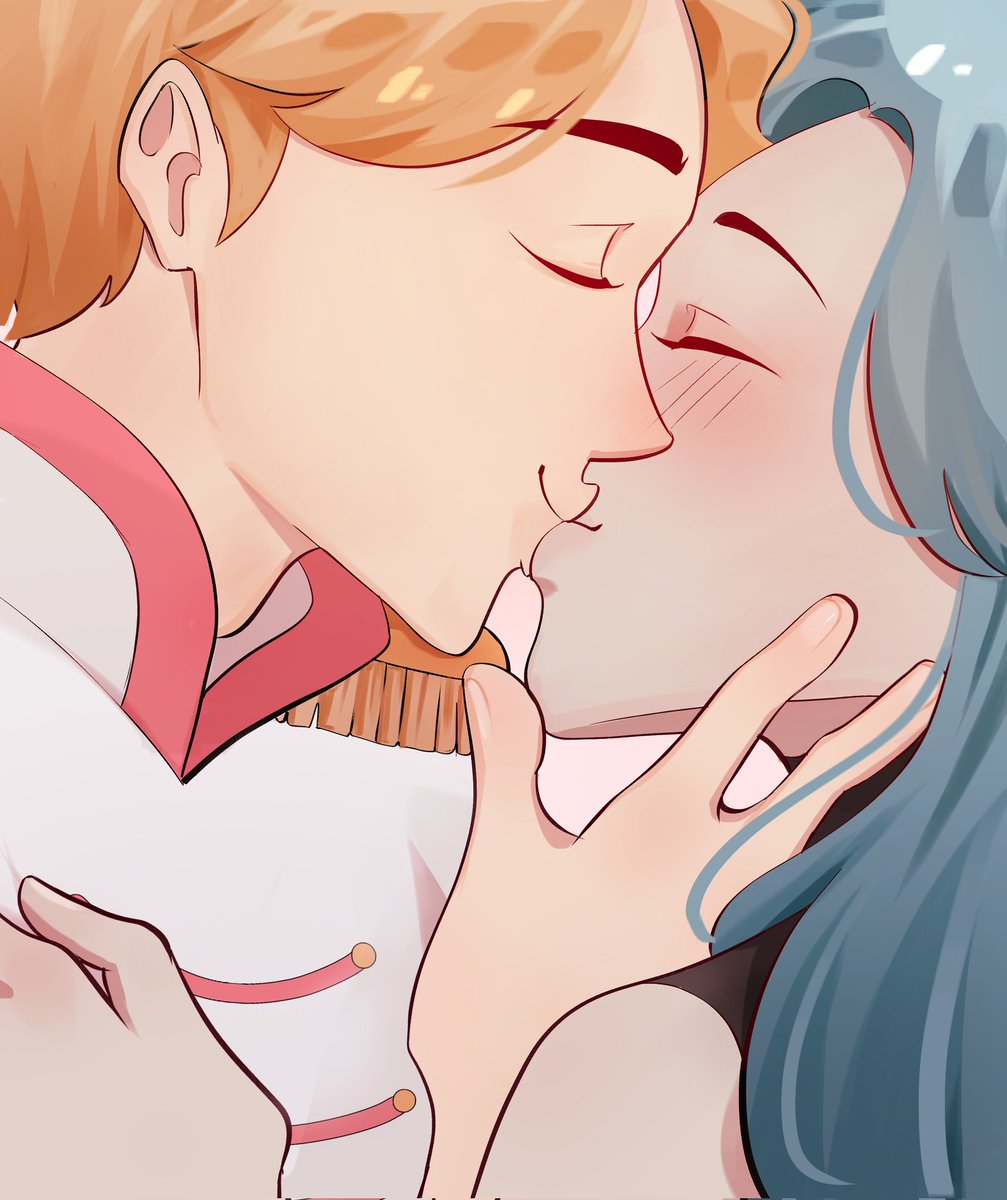 curseduck_'s tweet image. "First Kiss" ♡
📌 Commission from Facebook by Nain Ko
#HazbinHotel #HazbinHotelAbel #HelluvaBoss #Hellaverse #HazbinHotelOC #commissionart #Ocxcanon #selfship #abelhazbinhotel #art #emeraldwitch #abelxlilian