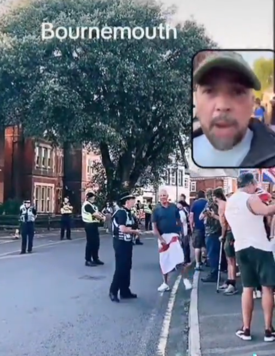 Lee Harris (@addicted2newz) on Twitter photo NOW: Peaceful protests are breaking out at hotels housing illegal migrants in Ashfield, Bournemouth, Southampton, and Portsmouth.
This follows protests at the Bell Hotel in Epping and the Britannia in Canary Wharf.
The momentum is building.
The British people have had enough. NOW: Peaceful protests are breaking out at hotels housing illegal migrants in Ashfield, Bournemouth, Southampton, and Portsmouth.
This follows protests at the Bell Hotel in Epping and the Britannia in Canary Wharf.
The momentum is building.
The British people have had enough.