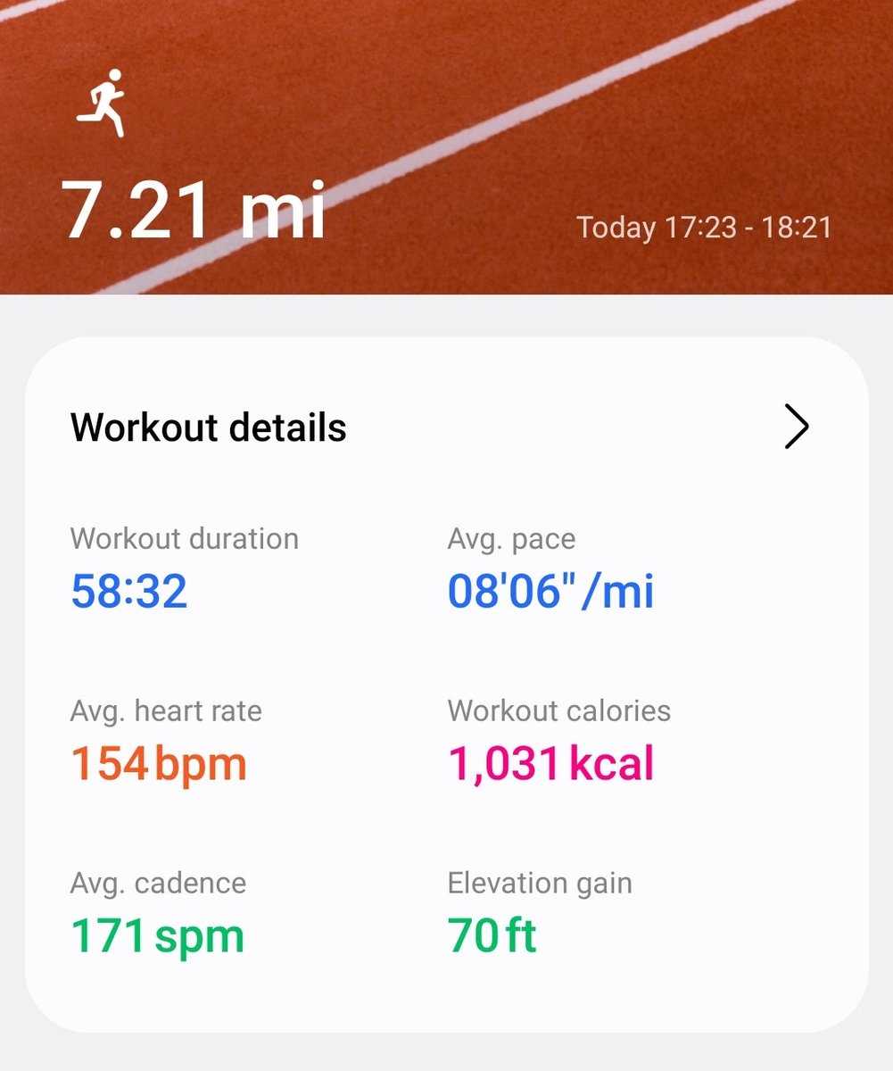 OldManThatGames's tweet image. Smashed my 10k tonight but pulled my hamstring alittle , very annoying