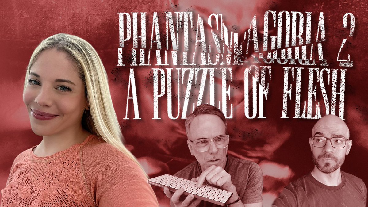ConvosCurtis's tweet image. Erin is playing Phantasmagoria: A Puzzle of Flesh for the first time, and she's doing it live as our co-host for a day!
Join us tomorrow at 10am (PT) to catch her first reactions as things get weird (and they WILL get weird!)
📅 Tomorrow @ 10am (PT)
youtube.com/watch?v=XR5C7v…