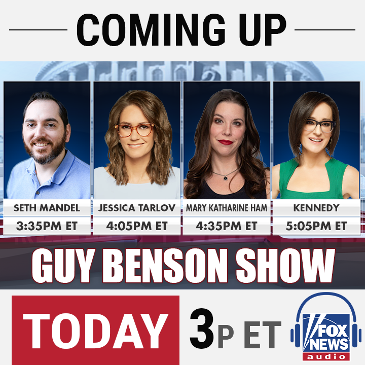 The Guy Benson Show (@guybensonshow) on Twitter photo New: Democratic Party tries to pin ‘record high’ 2025 grocery prices on Trump – but it completely backfires. Guy explains. Plus: Trump’s Columbia Deal, 2025 Dems Diversity Survey is OUT & G.U.Y's Lady Gaga moment on <a href="/Gutfeldfox/">Gutfeld!</a>
<a href="/SethAMandel/">Seth Mandel</a> <a href="/JessicaTarlov/">Jessica Tarlov</a> <a href="/mkhammer/">Mary Katharine Ham</a> New: Democratic Party tries to pin ‘record high’ 2025 grocery prices on Trump – but it completely backfires. Guy explains. Plus: Trump’s Columbia Deal, 2025 Dems Diversity Survey is OUT & G.U.Y's Lady Gaga moment on <a href="/Gutfeldfox/">Gutfeld!</a>
<a href="/SethAMandel/">Seth Mandel</a> <a href="/JessicaTarlov/">Jessica Tarlov</a> <a href="/mkhammer/">Mary Katharine Ham</a>